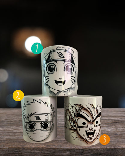 11oz Colorful Ceramic Coffee Mugs (Just select your number on the picture)